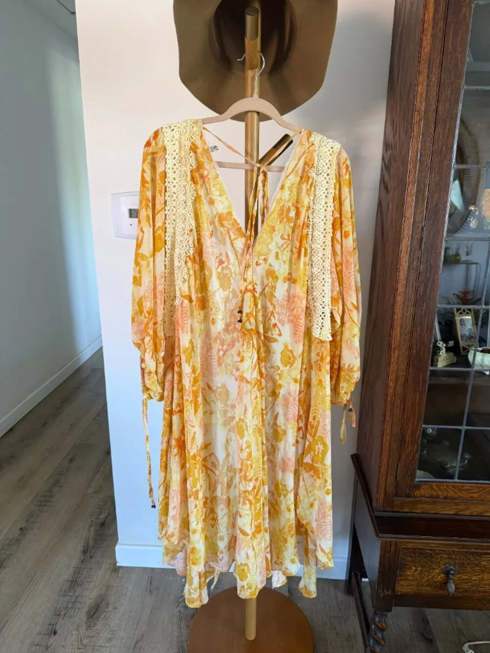 Free People wrap duster cardigan - Picture 2 of 6